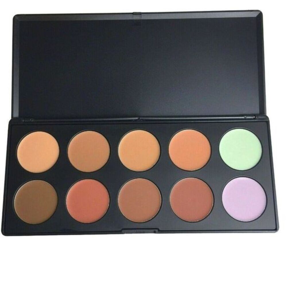 City‎ Color 10 Color Foundation & Concealer Palette Cruelty Free